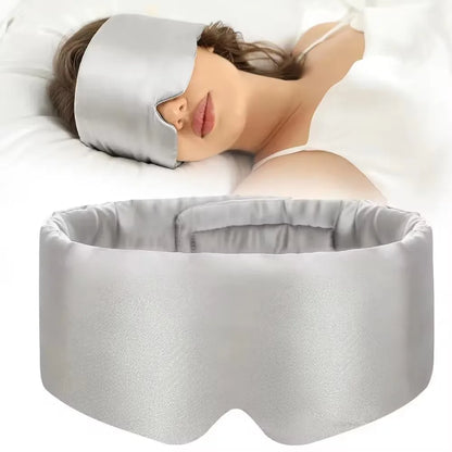 Masque de sommeil en soie réglable